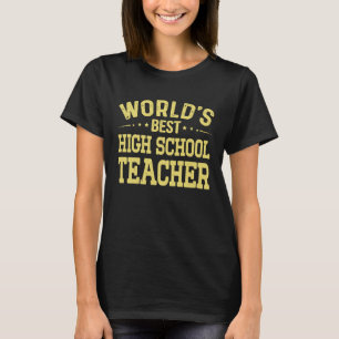 Camiseta Segundo grau de Trabalho de Professores do Melhor