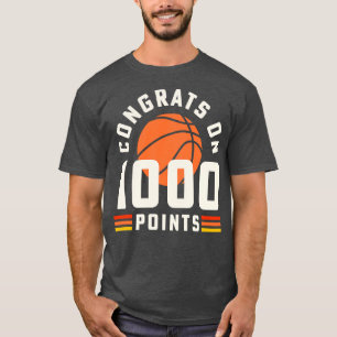 Camiseta segundo grau de treinador de 1000 Pontos de Basbal