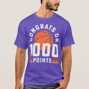 Camiseta segundo grau de treinador de 1000 Pontos de Basbal
