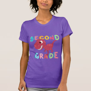 Camiseta segundo Grau Dinossauro Equipe de garotos escola d