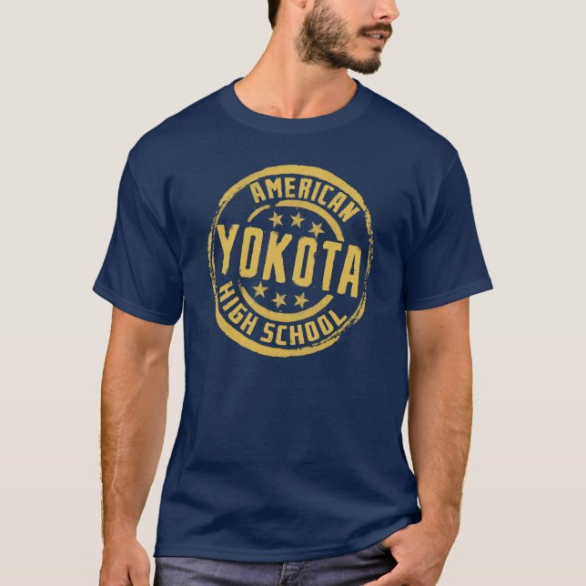 Camiseta Segundo grau do americano de Yokota (Frente)