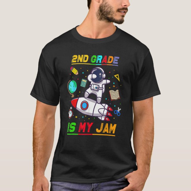 Camiseta segundo Grau É O Meu Astronauta De Volta Para O Ex (Frente)