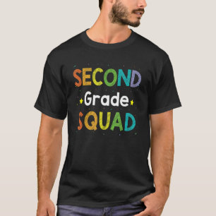 Camiseta Segundo Grau Esquadrão De Volta À Ideia Escolar 3