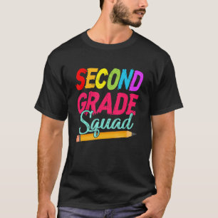 Camiseta Segundo Grau Esquadrão Primeiro Dia Da Escola De V