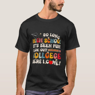 Camiseta Segundo grau Longo Coligir Formando No Dia Passado