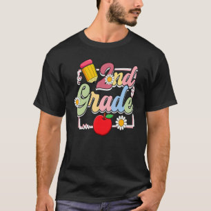 Camiseta segundo Grau Pencil Estudante De Apple De Volta A