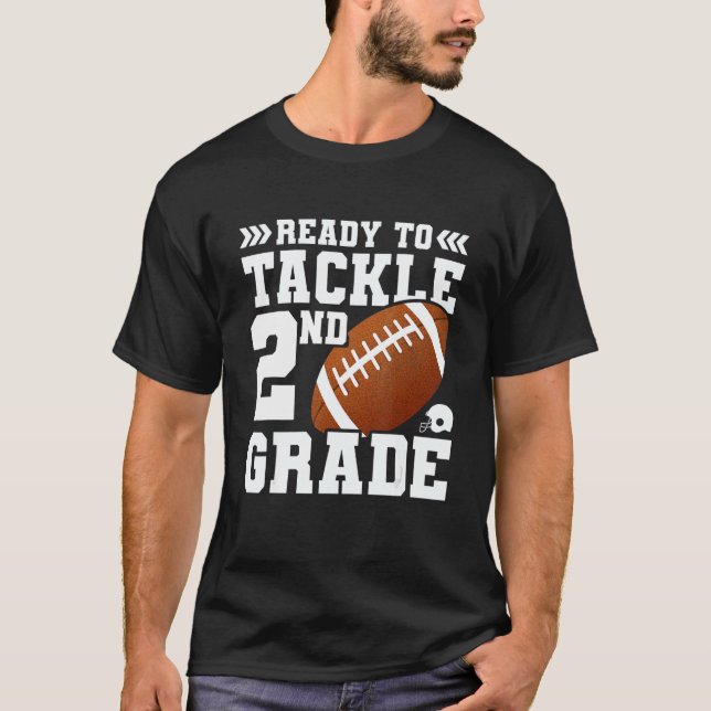 Camiseta segundo Grau Pronto Para Combater O Segundo Grau P (Frente)