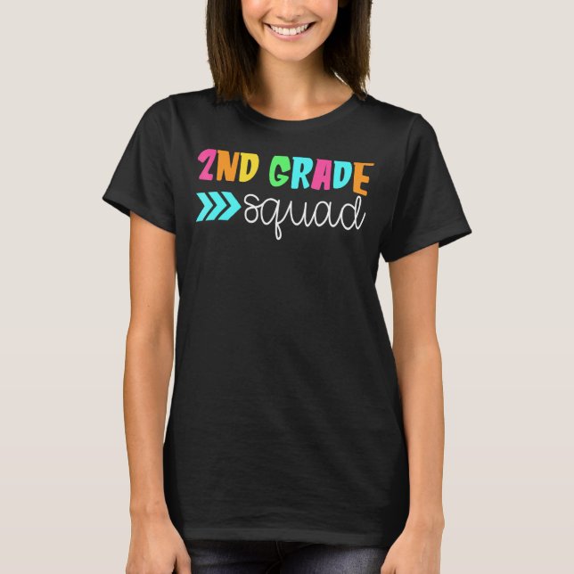 Camiseta segundo Grau Quadrado Segundo Grau De Volta Ao Ens (Frente)