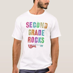 Camiseta Segundo GRAU Rocks Professor Rockstar Team Rock