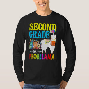 Camiseta Segundo Grau Sem Prob Lama Primeiro Dia De Volta À