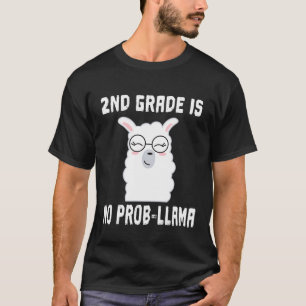 Camiseta segundo Grau Sem Prob Llama Equipe Professora Educ