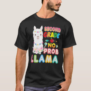 Camiseta segundo Grau Sem Problema De Llama De Volta Para O
