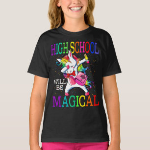 Camiseta segundo grau Será Magia De Volta Ao Unicórnio Es
