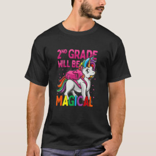 Camiseta segundo Grau Será Mágico Unicórnio De Volta A Sch