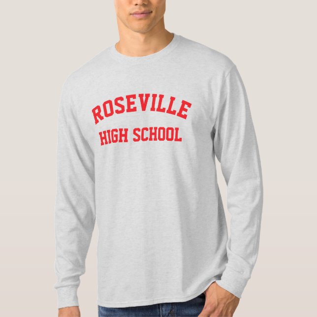 Camiseta Segundo grau T-Shirt de Roseville (Frente)