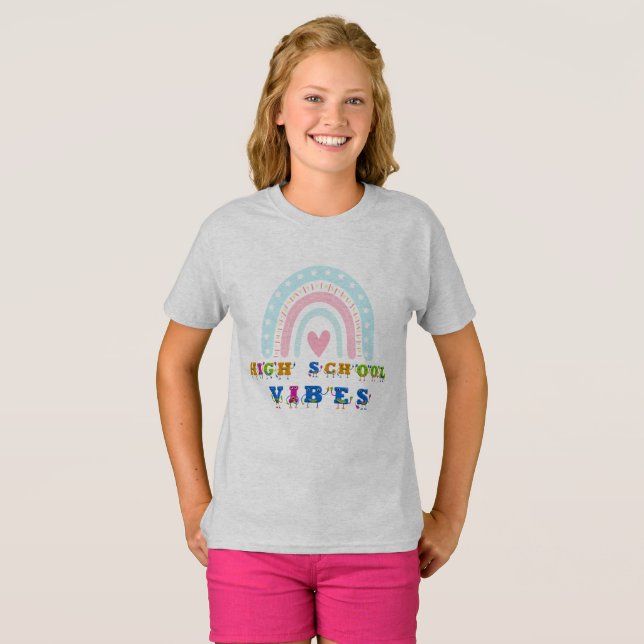 Camiseta Segundo grau vibes T-Shirt (Frente Completa)