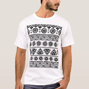 Camiseta Segundo padrão étnico tribal, perfeito.