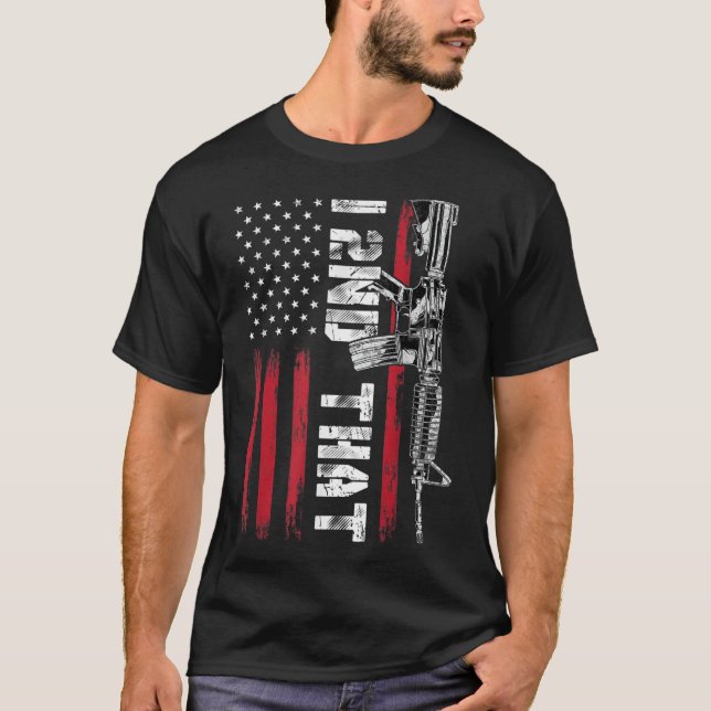 Camiseta Segundo Que A Segunda Alteração Seja Pró Gun Ameri (Frente)