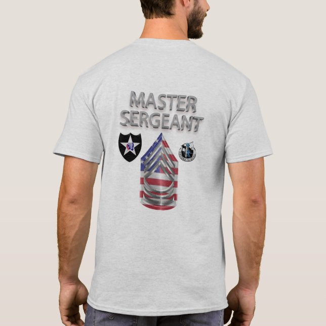 Camiseta segundo Sargento-Mestre da Divisão de Infantaria (Verso)