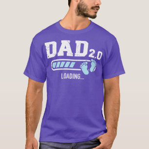Camiseta segundo segunda vez Pai carregamento bar anúncio b