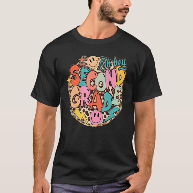 Camiseta Segundo Segundo Ano De Volta Para O Leopardo Da Es (Frente)