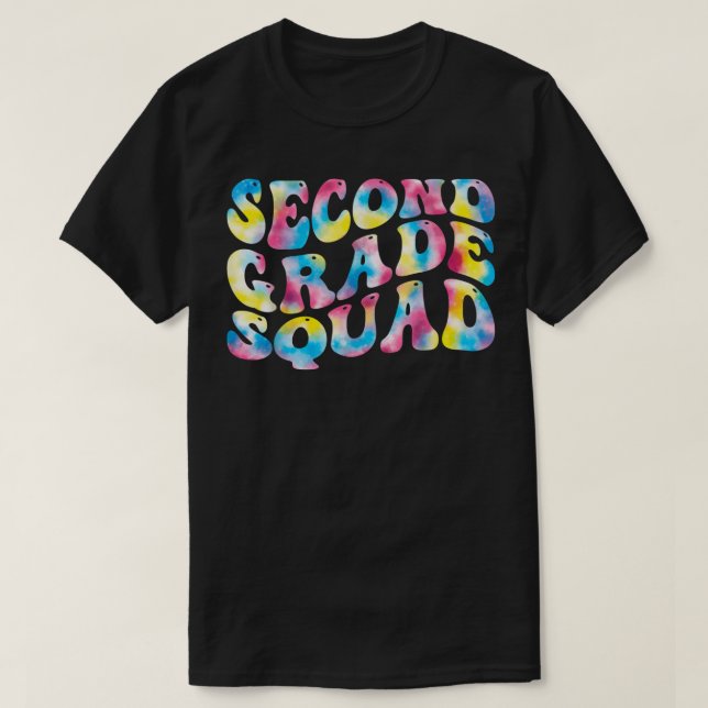 Camiseta segundo segundo ano professor de pelotão de volta  (Frente do Design)