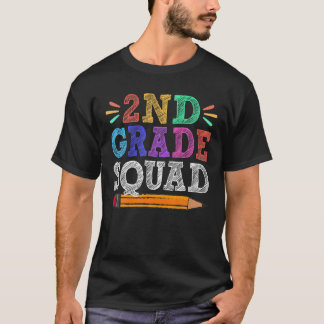 Camiseta Segundo Segundo Grau Professor de Esquadrão Estuda
