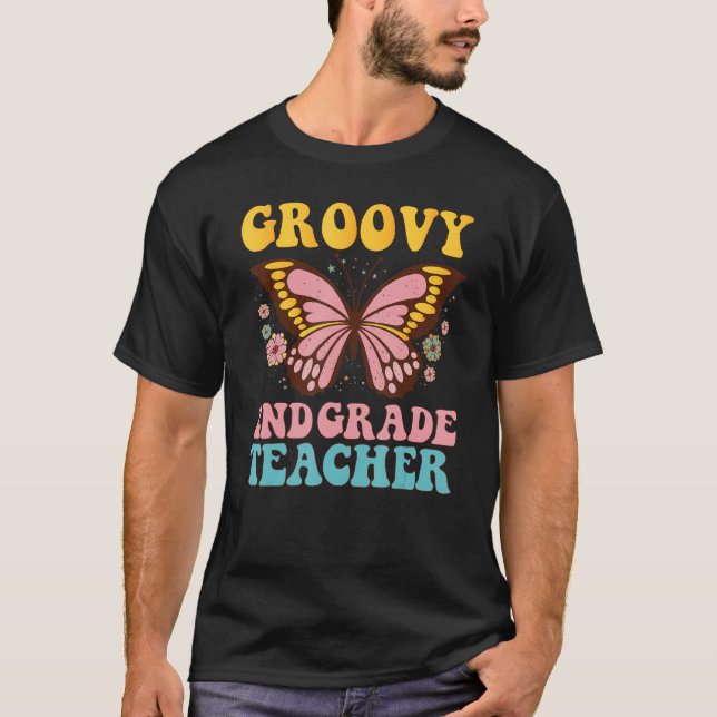 Camiseta segundo Segundo Grau Professor Primeiro Dia De Vol (Frente)
