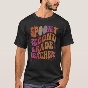 Camiseta Segundo SPOOKY GRADE PROFESSOR Figurino Este É O M