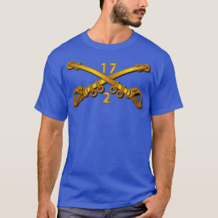 Camiseta segundo Sqn 17th Ramificação de Cavalaria com Txt