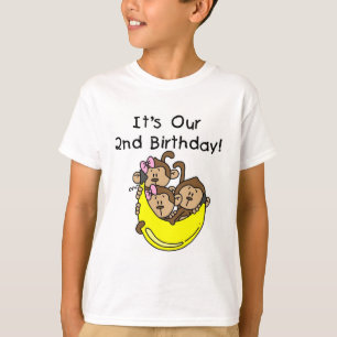 Camiseta Segundo Triplets - Duas Meninas e um Menino