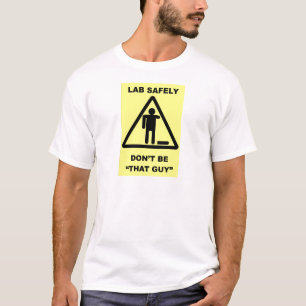 Camiseta Segurança 1 do laboratório