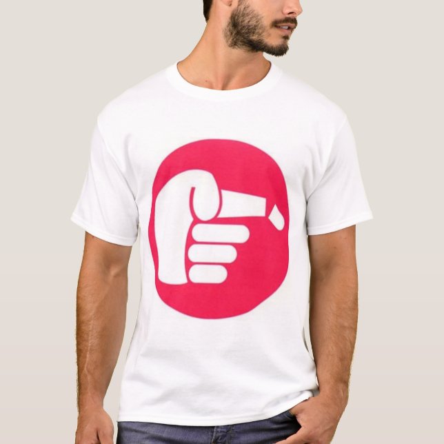 Camiseta Segurança da mão (Frente)