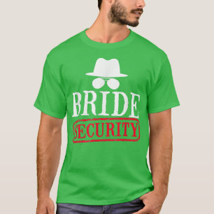 Camiseta Segurança da Noiva Dama de Honra Casamento Despedi