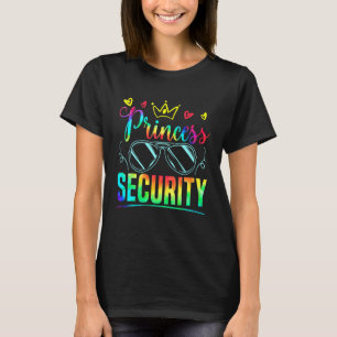 Camiseta Segurança da Princesa Proteção da Princesa Pai Cal