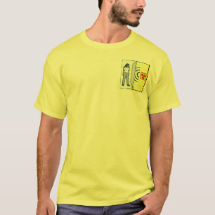 Camiseta Segurança da radiação