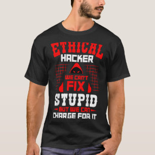 Camiseta Segurança De Consciencialização Por Hacker Ético P