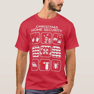 Camiseta Segurança de Natal Engraçado