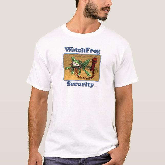 Camiseta Segurança de Watchfrog (Frente)