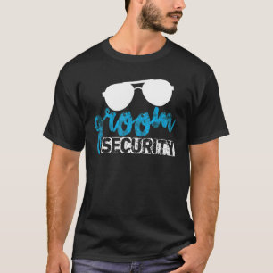 Camiseta Segurança Do Groom E Proteção Presentes