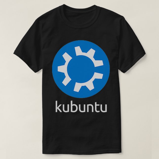 Camiseta Segurança e P de software Linux de DUPLO SIDED Kub (Frente do Design)