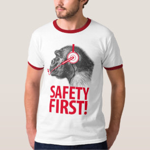 Camiseta Segurança em primeiro lugar!