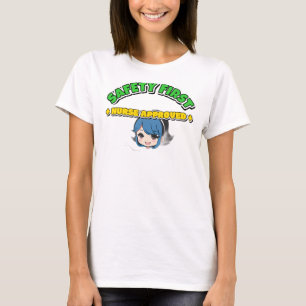 Camiseta Segurança em Primeiro Lugar Beba Com Uma Enfermeir