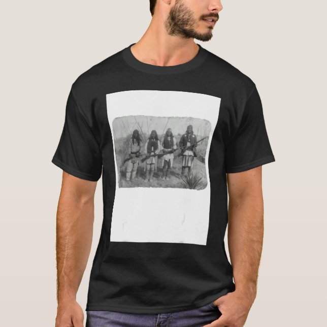 Camiseta Segurança Interna Combater O Terrorismo Desde 1492 (Frente)