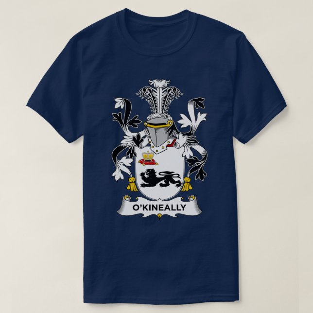 Camiseta Segurança interna da Casaco de Armas (Frente do Design)
