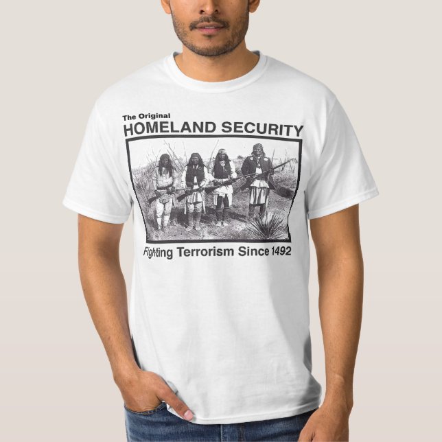 Camiseta segurança interna engraçada (Frente)