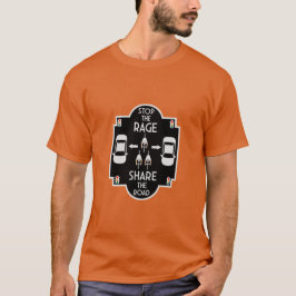 Camiseta Segurança Rodoviária de Bicicleta