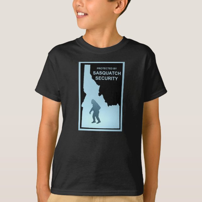 Camiseta Segurança Sasquatch - Idaho (Frente)