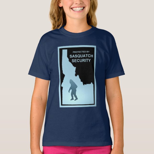 Camiseta Segurança Sasquatch - Idaho (Frente)