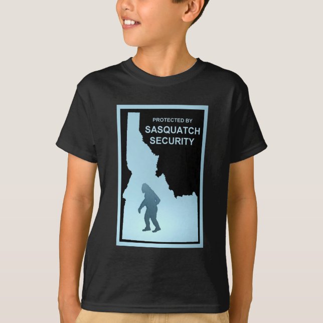 Camiseta Segurança Sasquatch - Idaho (Frente)